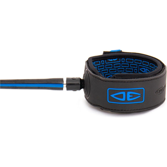 2024 Ocean And Earth Agua Fra Premium One-XT Surf Leash OESLCP60NXT - Black / Azul